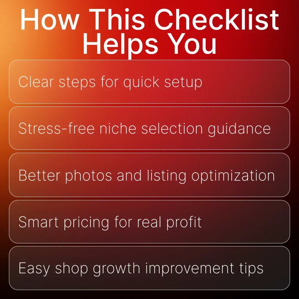 Starting Selling on Etsy — Complete Beginner Checklist for New Etsy Sellers | how to start selling on etsy Guide for Launching Your First Shop