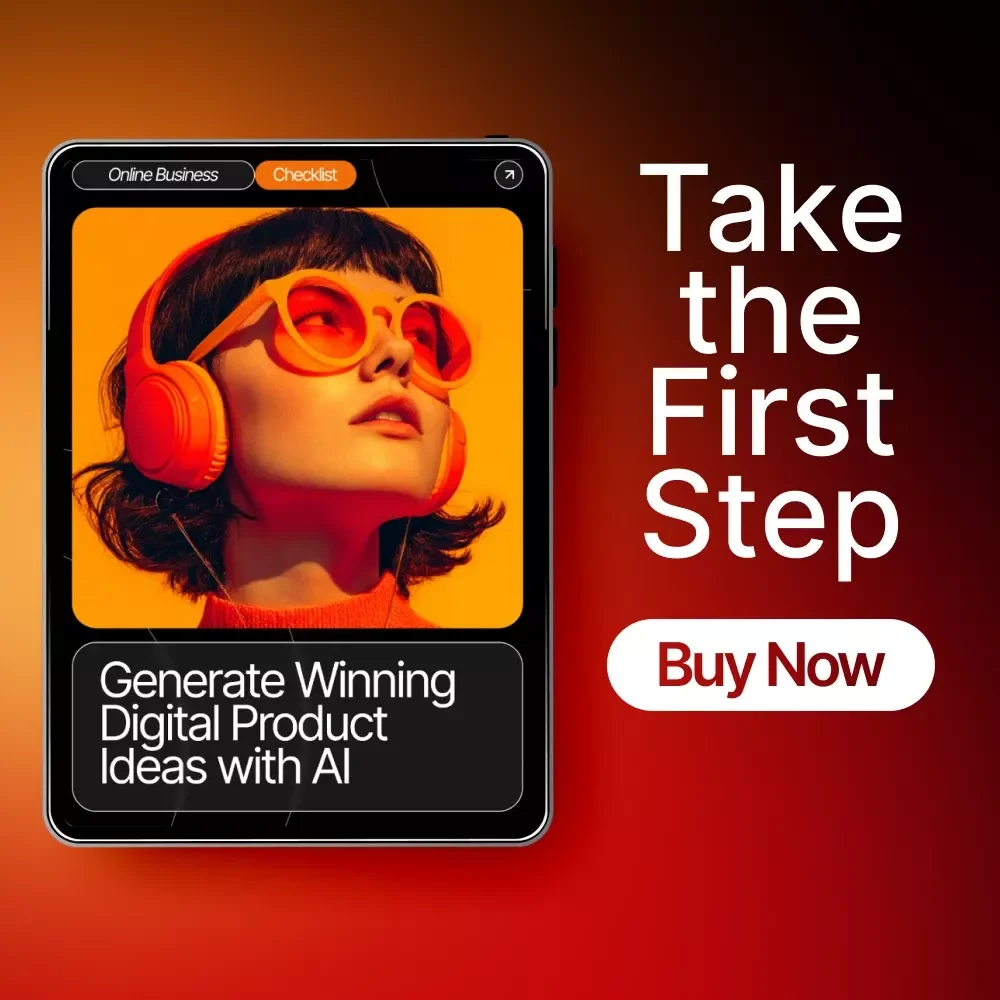 Generate Winning Digital Product Ideas with AI – Digital Product Idea Generator Checklist for Creators, Coaches & Entrepreneurs | AI Brainstorming Guide, Trend Research Planner, Niche Validation Toolkit