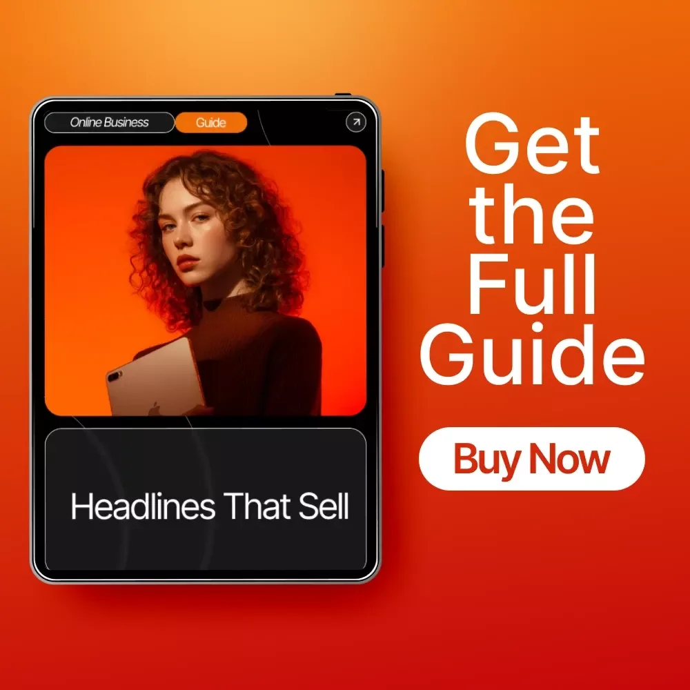 Headlines That Sell – AI-Powered Ad Headline Writing Guide for Marketers, Creators & Small Businesses | Digital Download | Learn how to use ai to write ad headlines