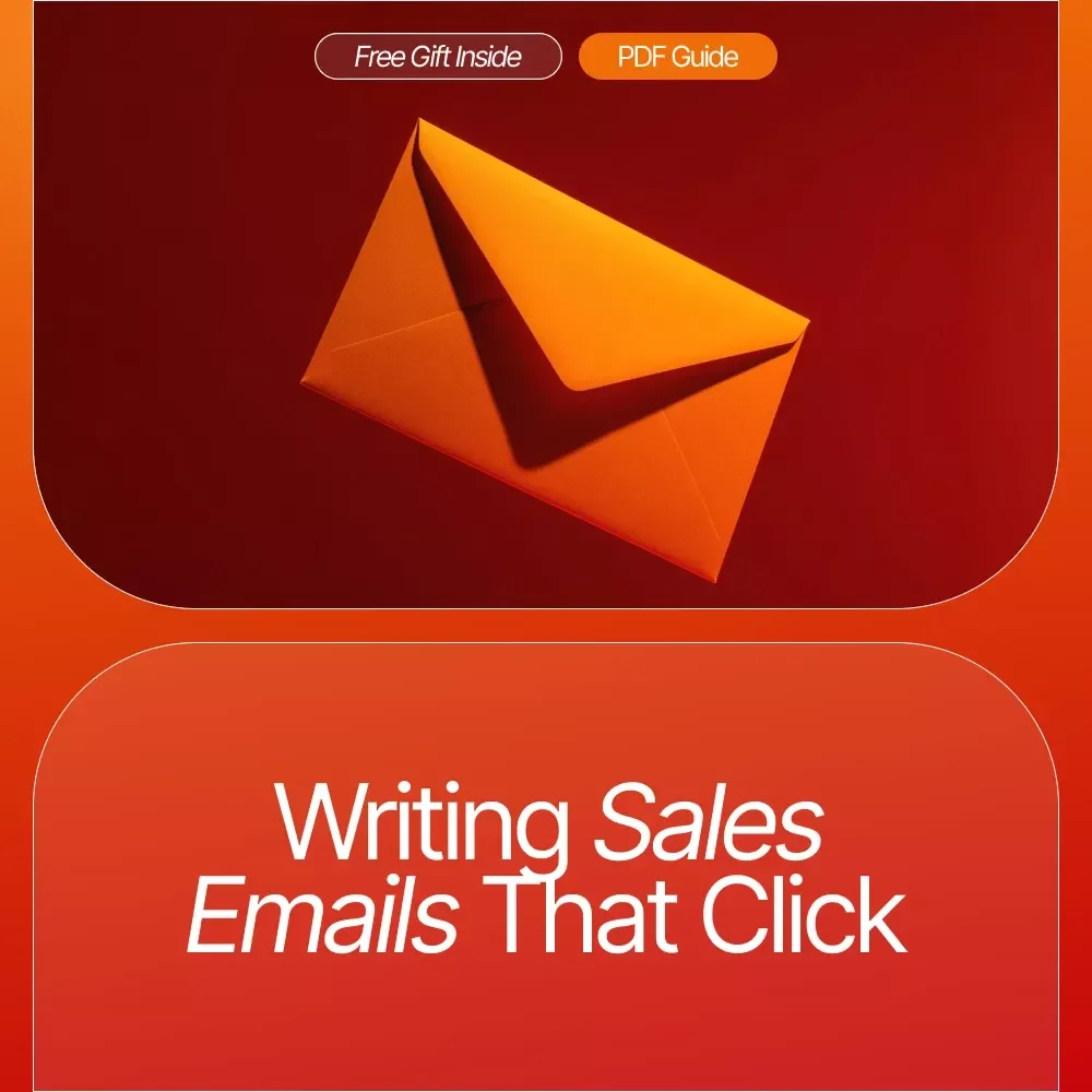 Writing Sales Emails That Click | Digital Guide for Entrepreneurs & Creators | Learn sales emails beginners can write That Convert | Step-by-Step Writing Templates & AI Tools | Instant PDF Download