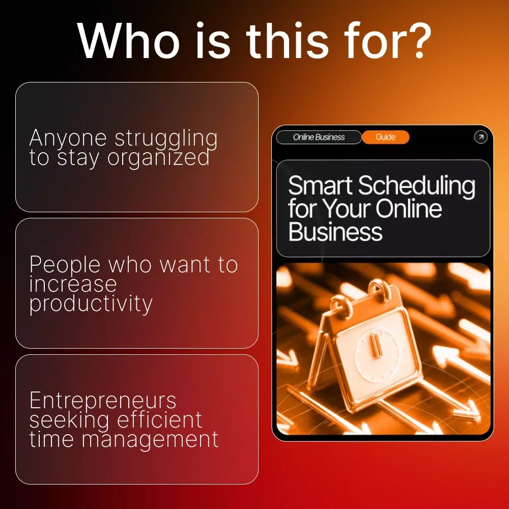 Smart Scheduling for Your Online Business: The Ultimate Guide to Scheduling Ideas for Success