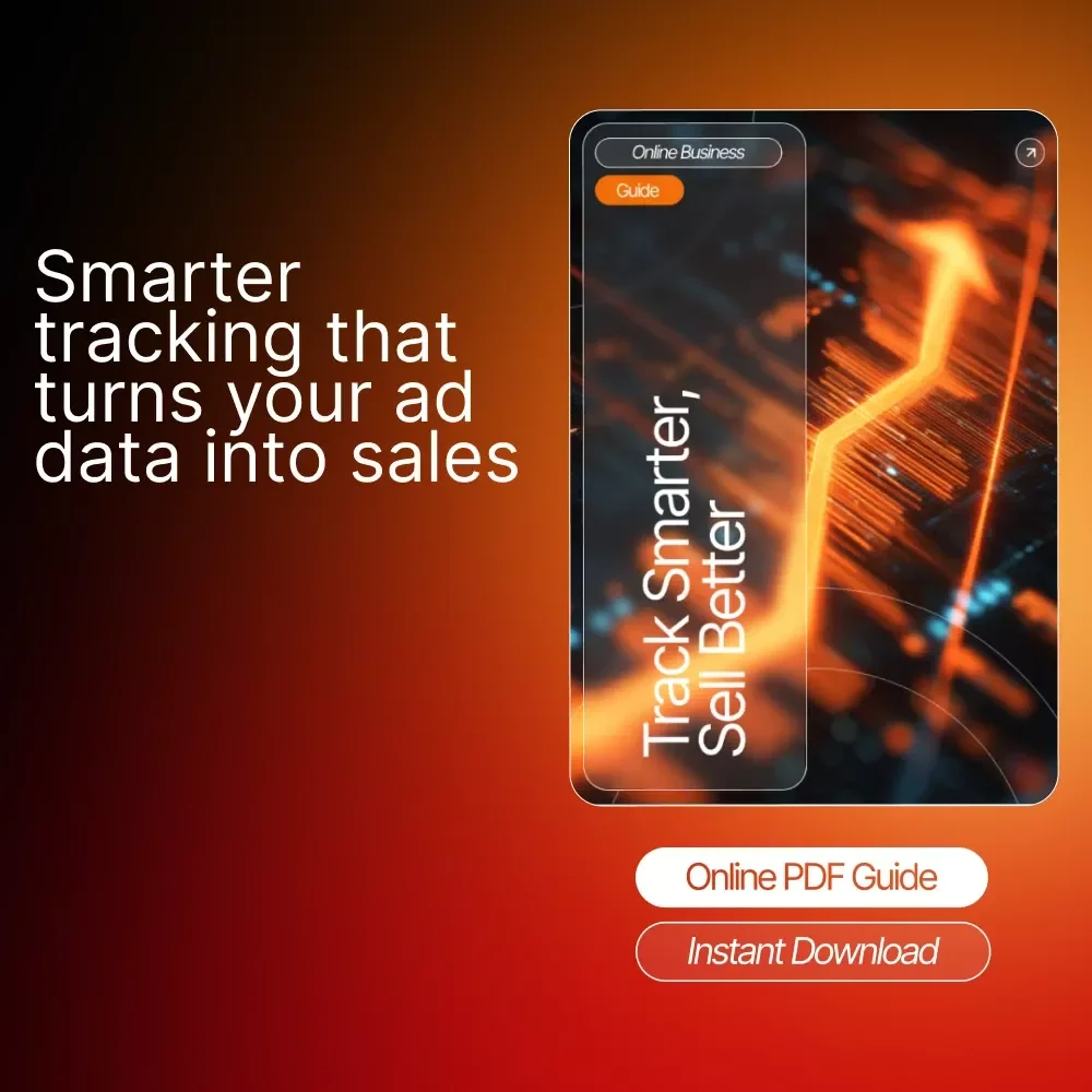 Track Smarter, Sell Better | Digital Marketing Guide for Beginners & Small Businesses | Learn how to track your ads performance for clearer data, smarter optimization, and better sales results