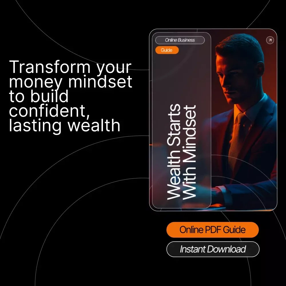 Wealth Starts With Mindset | Money Mindset for New Entrepreneurs Guide | Digital Download for Financial Growth & Success