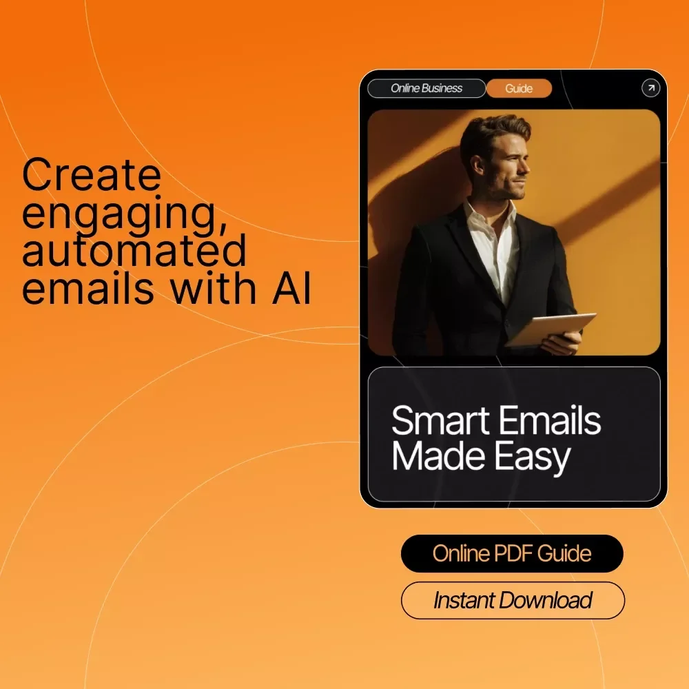 Smart Emails Made Easy | Step-by-Step Guide on How to Use ChatGPT for Email Marketing | Create, Automate, and Optimize High-Converting Email Campaigns | Digital Download for Creators and Entrepreneurs