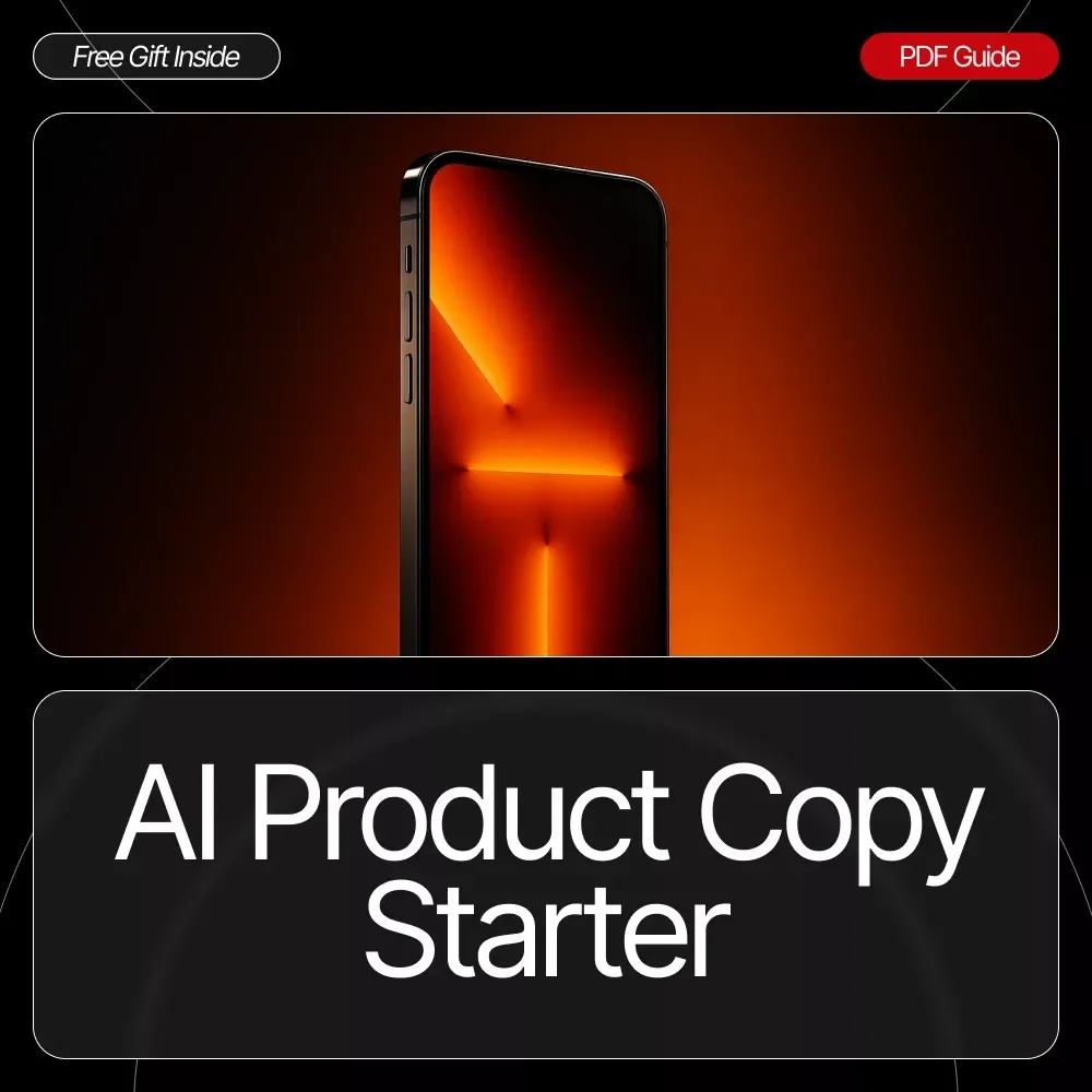 AI Product Copy Starter – Editable Checklist for Crafting High-Converting Descriptions Using ai for creating product descriptions | Digital Download | Ecommerce Copywriting Guide