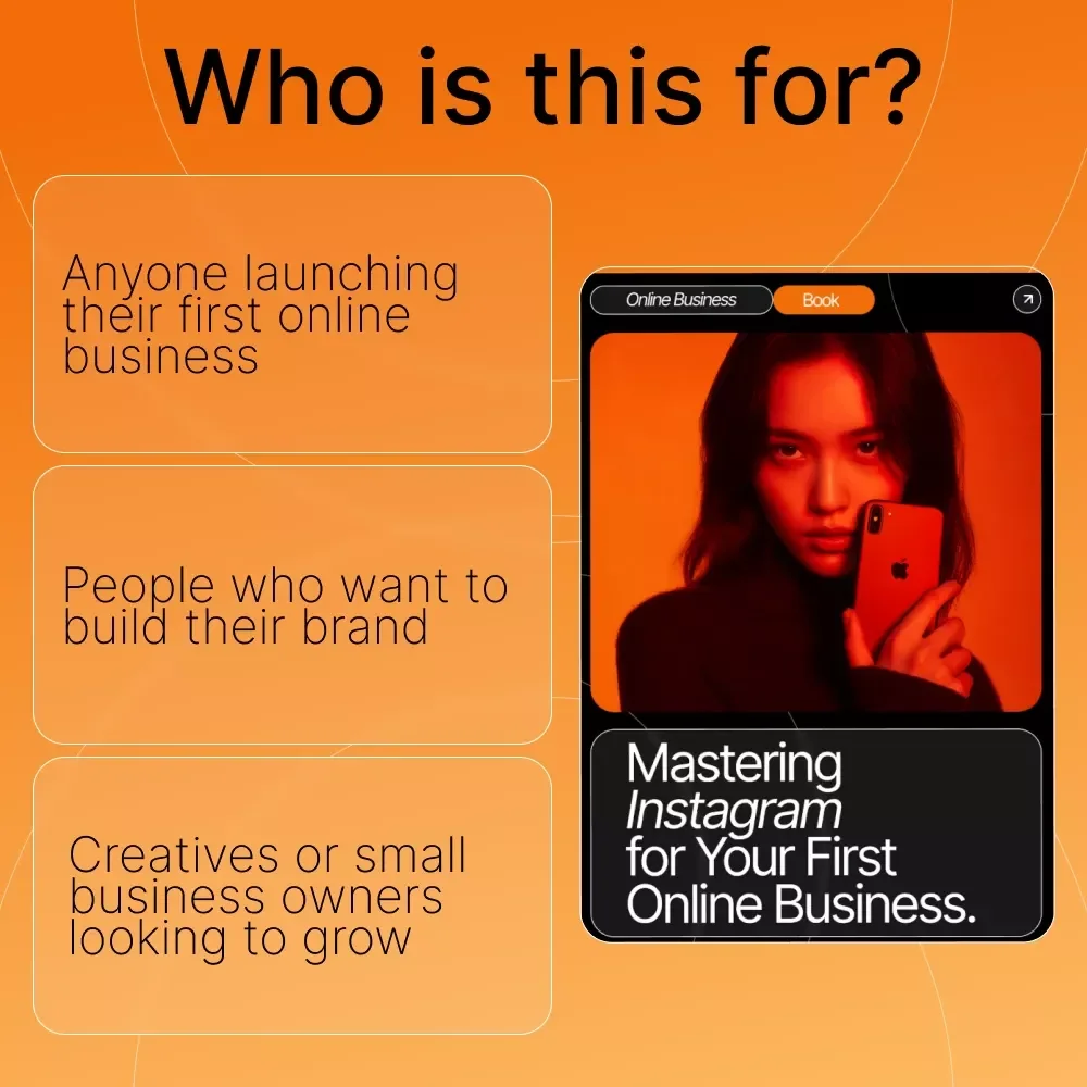 Mastering Instagram for Your First Online Business: A Step-by-Step Guide to Growing Your Brand and Converting Followers