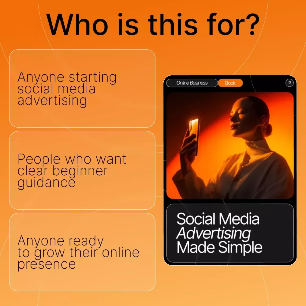 Social Media Advertising Made Simple | Beginner-Friendly eBook for Social Media Advertising for Beginners | Digital Marketing Guide | Ad Strategy Checklist & Tutorials