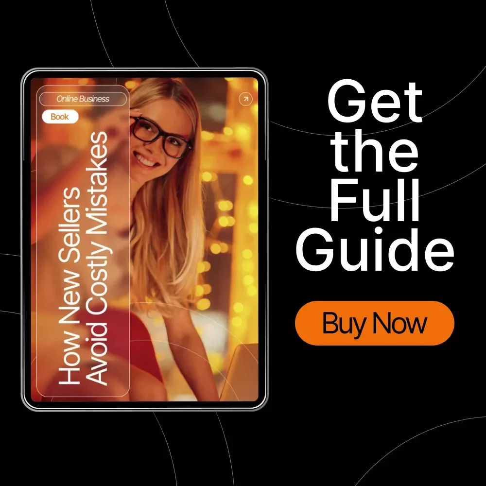 How New Sellers Avoid Costly Mistakes | Essential eBook on Beginner Mistakes in E-Commerce | Digital Download for Aspiring Online Store Owners