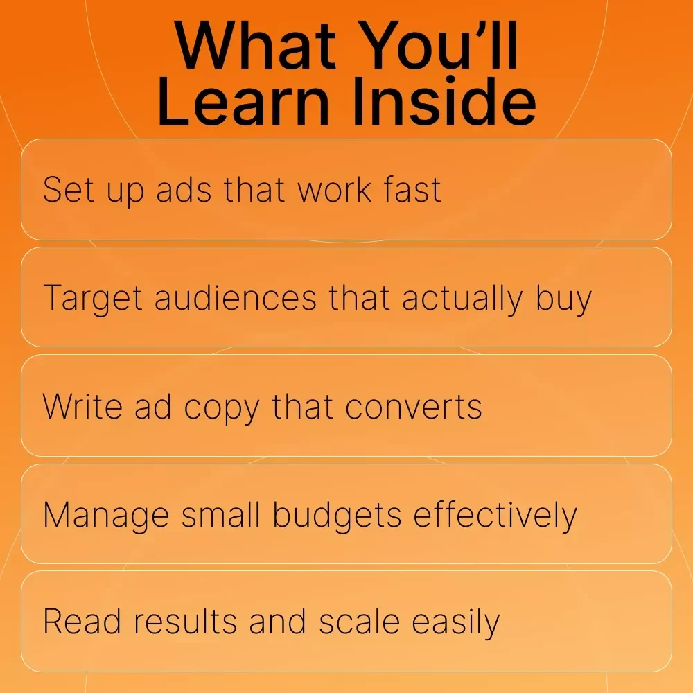 Simple Facebook Ads for Beginners | Easy Step-by-Step eBook for Small Business Growth