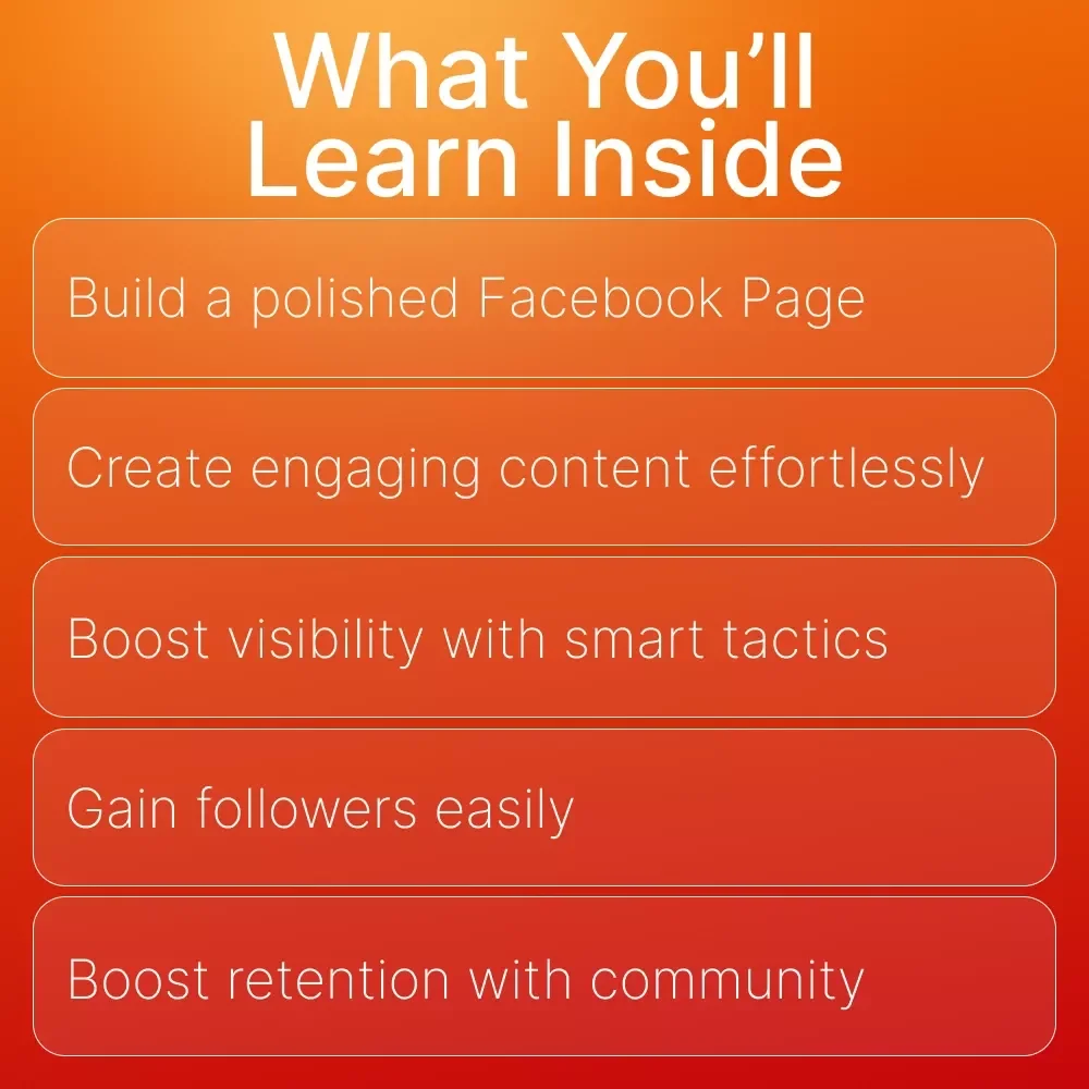 Grow Your Facebook Followers — Social Media Growth Guide, Facebook Marketing eBook, Digital Download for Small Business Owners