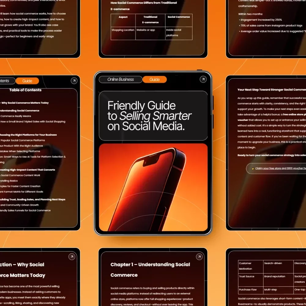 The Guide to Selling Smarter on Social Media: Master Social Commerce & Boost Sales