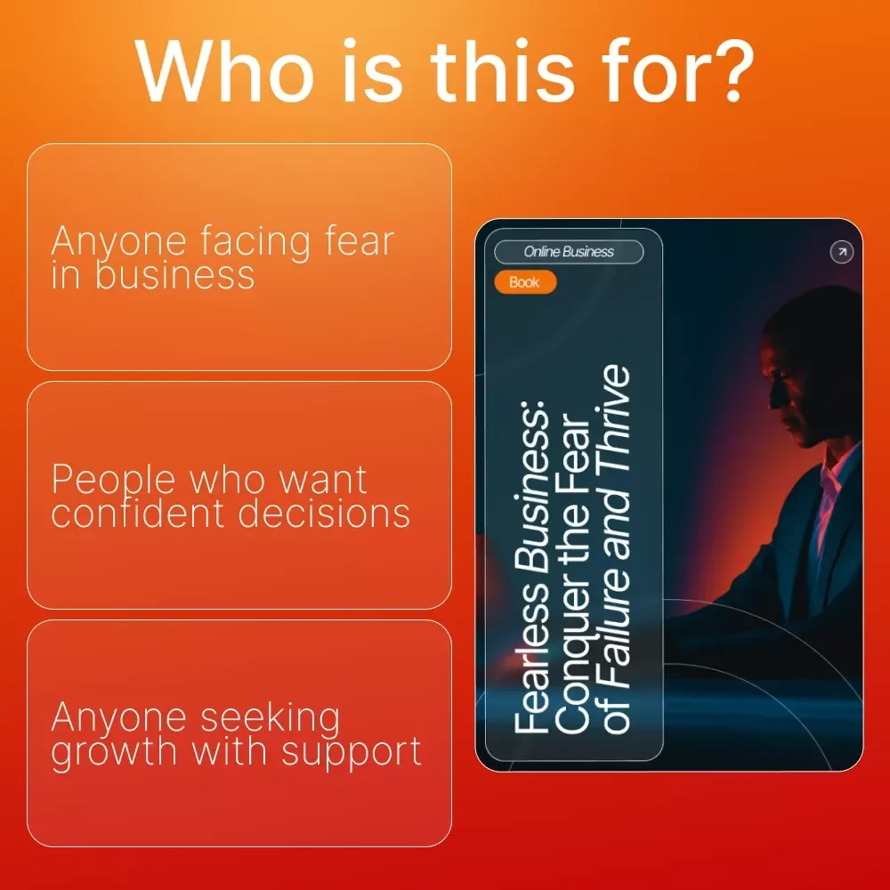 Fearless Business: Conquer the Fear of Failure and Thrive – Entrepreneur Mindset eBook | Digital Download Guide for How to Deal With Fear of Failure in Business