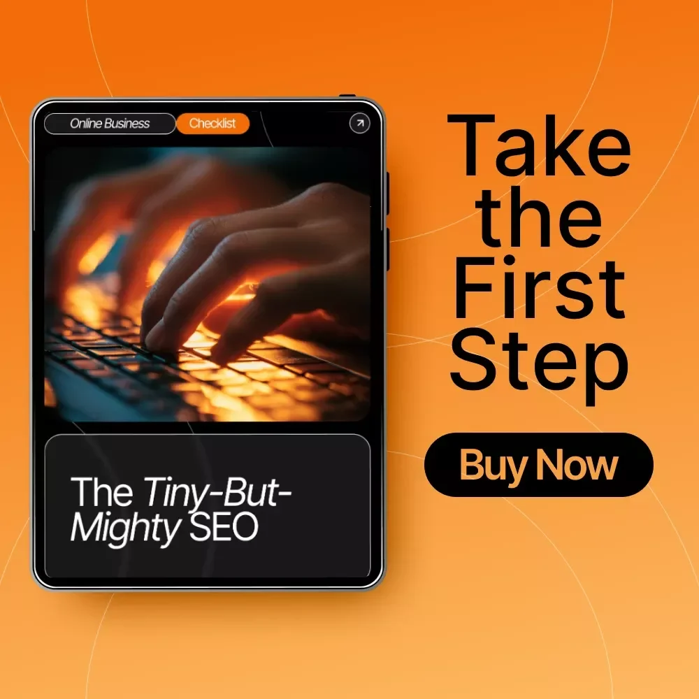 The Tiny-But-Mighty SEO Checklist | Small Blog SEO Booster | Beginner-Friendly SEO Tips for Very Small Blogs | Printable & Digital Download