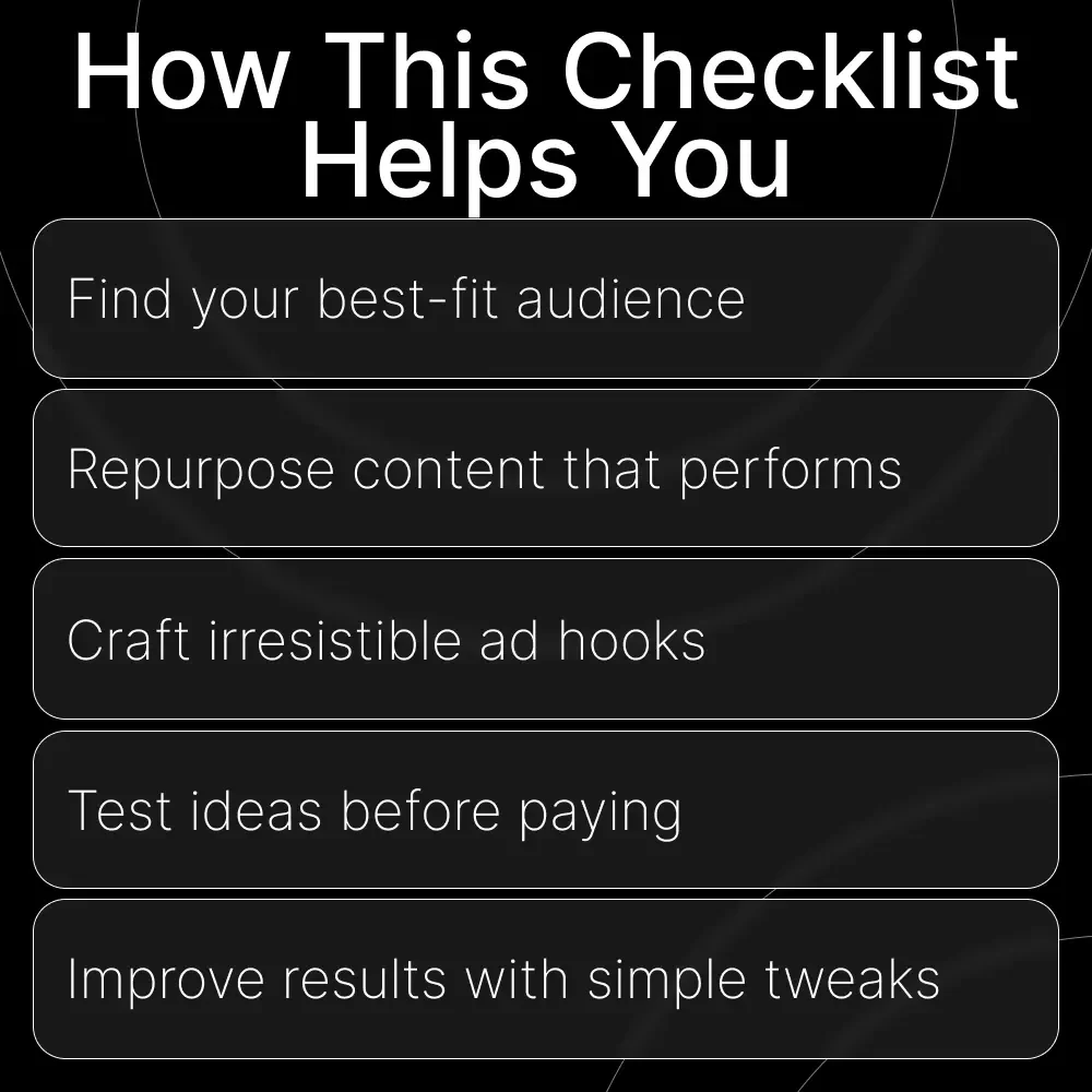 A Checklist for Low-Budget Ad Strategies | Small Business Marketing Checklist | Budget-Friendly Advertising Guide for Entrepreneurs & Creators