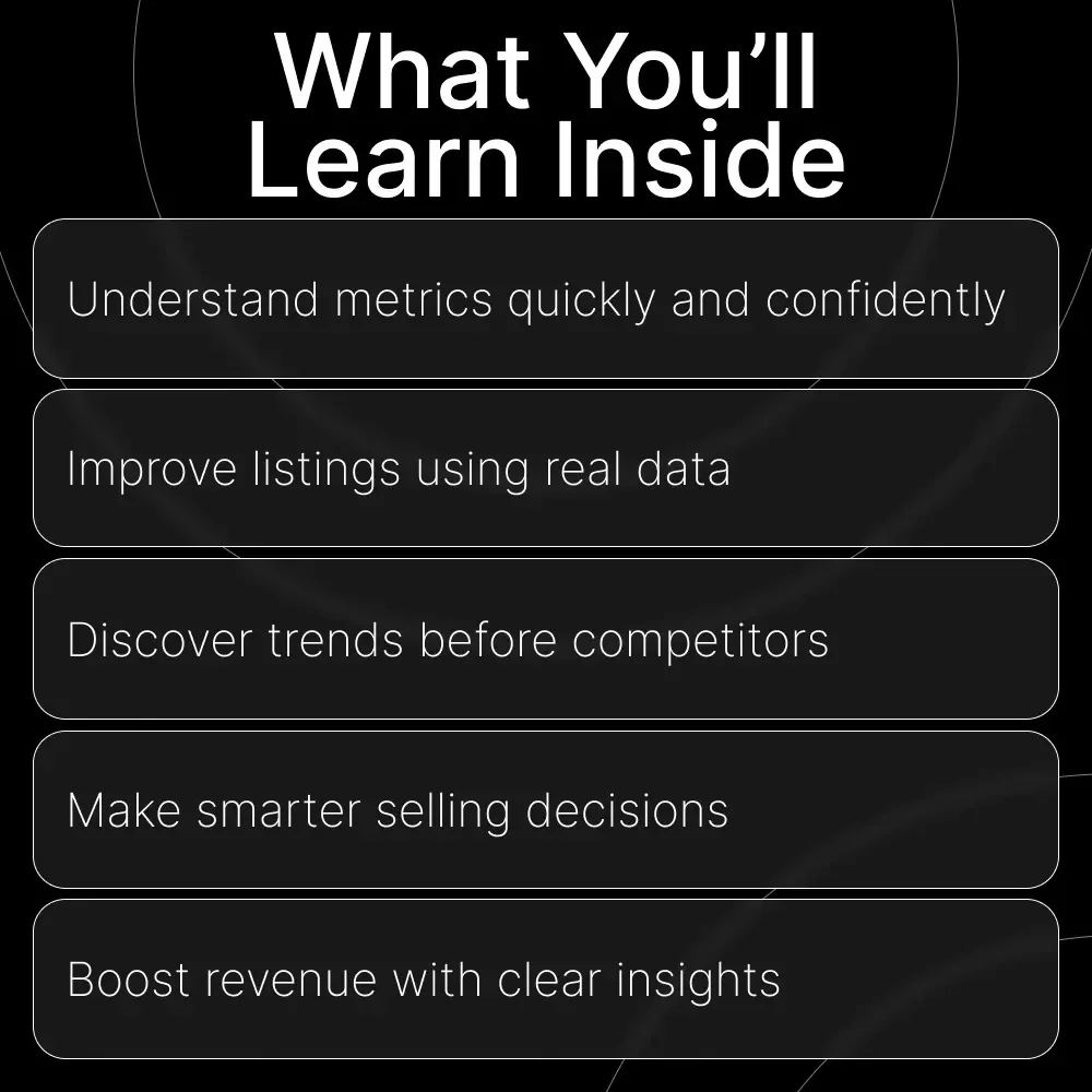 Amazon Store Analytics Explained – Complete Seller Data Guide for Boosting Sales, Understanding Metrics, and Growing Your Amazon Business | Digital Download | Etsy-Style eBook for Beginners & Pros