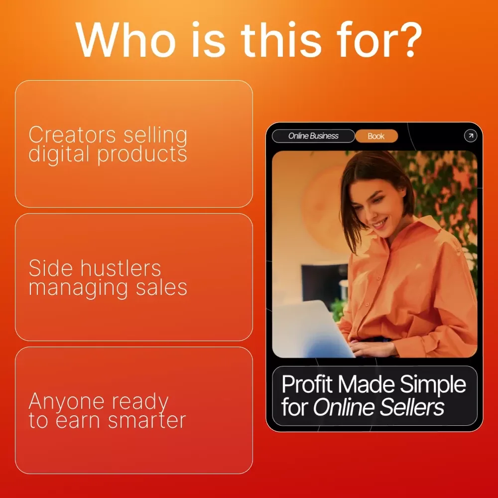 Profit Made Simple for Online Sellers | Easy Step-by-Step eBook on How to Calculate Profit for Your Online Store | Digital Download for Small Business Owners and Entrepreneurs