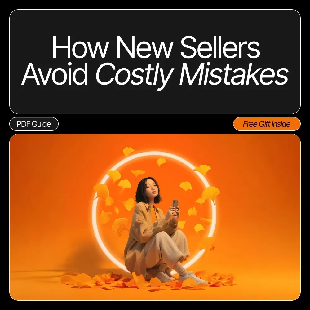 How New Sellers Avoid Costly Mistakes | Essential eBook on Beginner Mistakes in E-Commerce | Digital Download for Aspiring Online Store Owners