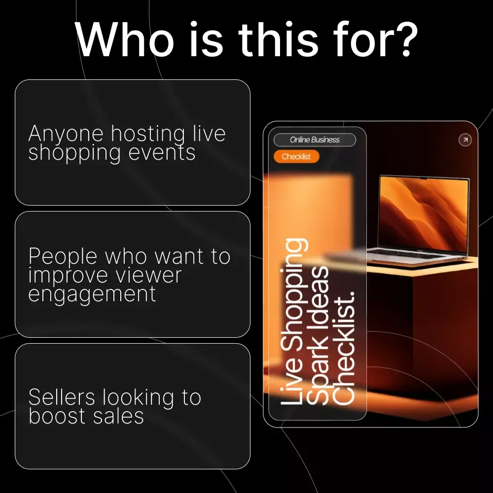 Live Shopping Spark Ideas Checklist: Ultimate Guide for Small Sellers to Create Engaging Live Shows