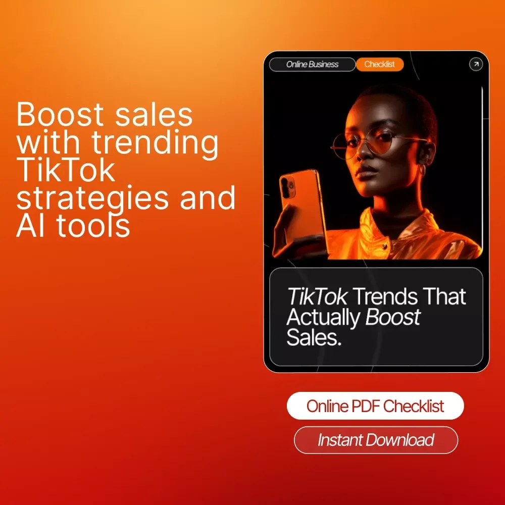 TikTok Trends That Actually Boost Sales: A Powerful Checklist to Drive Your Business Growth