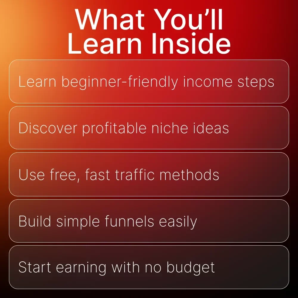 How to Build Income from Scratch with No Budget Guide | Beginner-Friendly Digital Download | Affiliate Marketing Starter Guide | Learn how to start affiliate marketing with no money