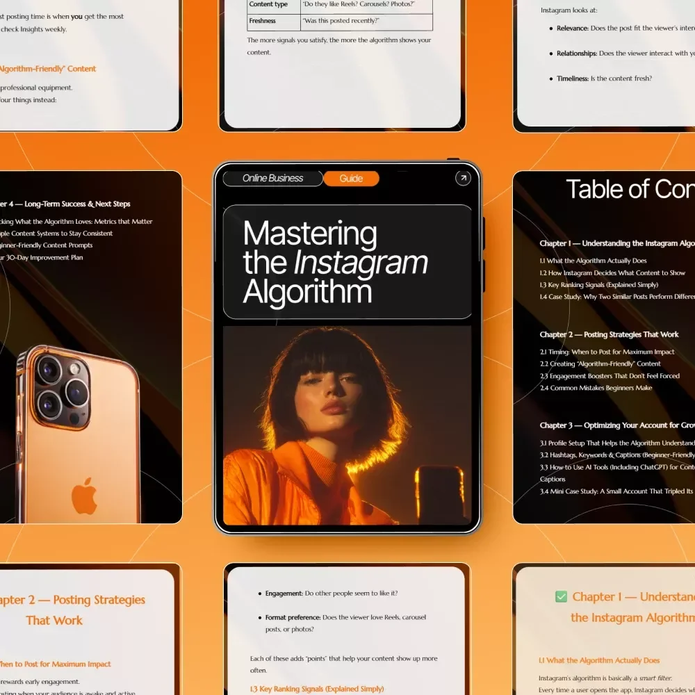 Mastering the Instagram Algorithm: A Complete Guide to Instagram Growth, Engagement, and Success