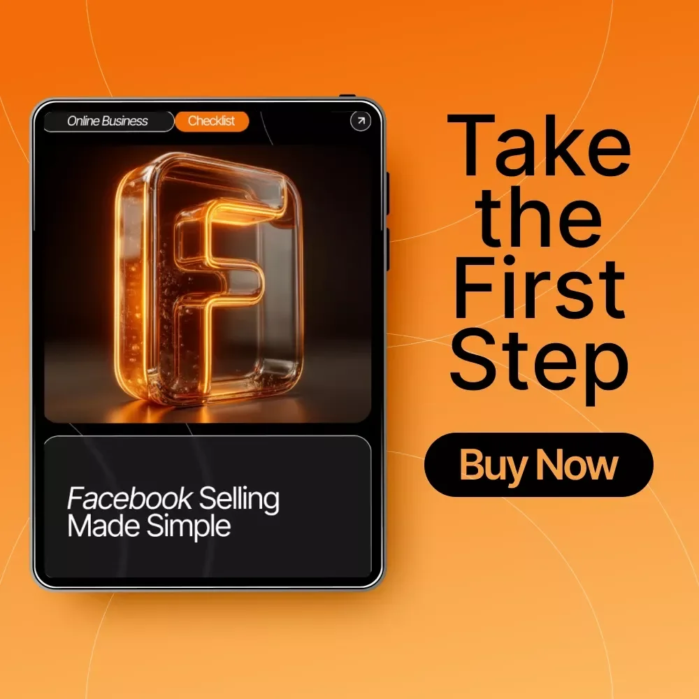 Facebook Selling Made Simple – Digital Download Guide for Beginners | Facebook Marketing, Social Media Selling, Small Business Growth