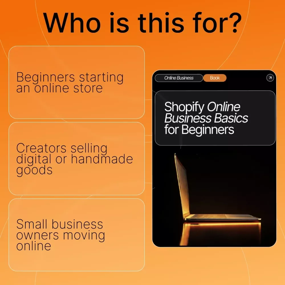 Shopify Online Business Basics for Beginners | Step-by-Step eBook for New Entrepreneurs, Small Business Owners & Creators | Learn How to Launch and Grow a Shopify Store