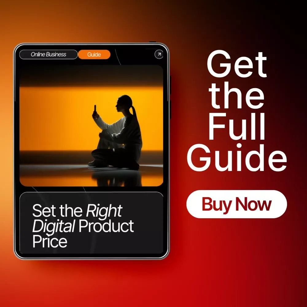 Set the Right Digital Product Price – Ultimate Pricing Strategy Guide for Creators, Coaches & Digital Sellers | eBook, Checklist & AI-Powered Pricing Tips | Digital Download