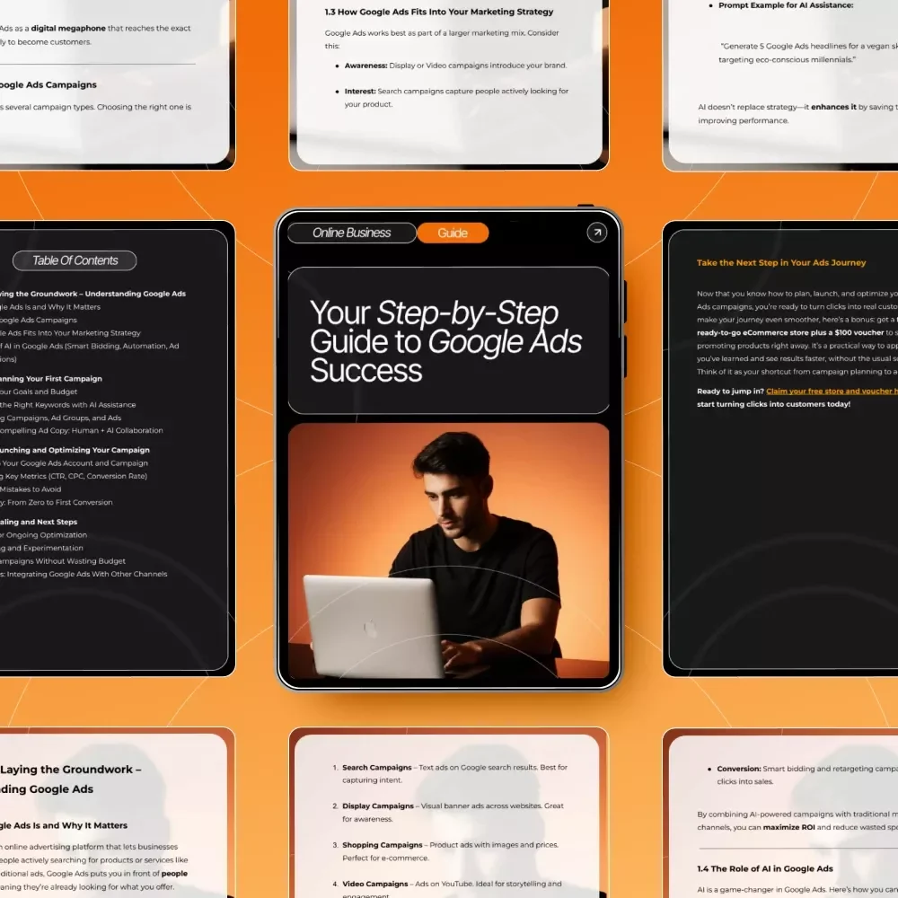 Your Step-by-Step Guide to Google Ads Success – High-Converting Digital Guide for Beginners | Google Ads Setup Tutorial | Learn how to set up a google ads campaign Easily