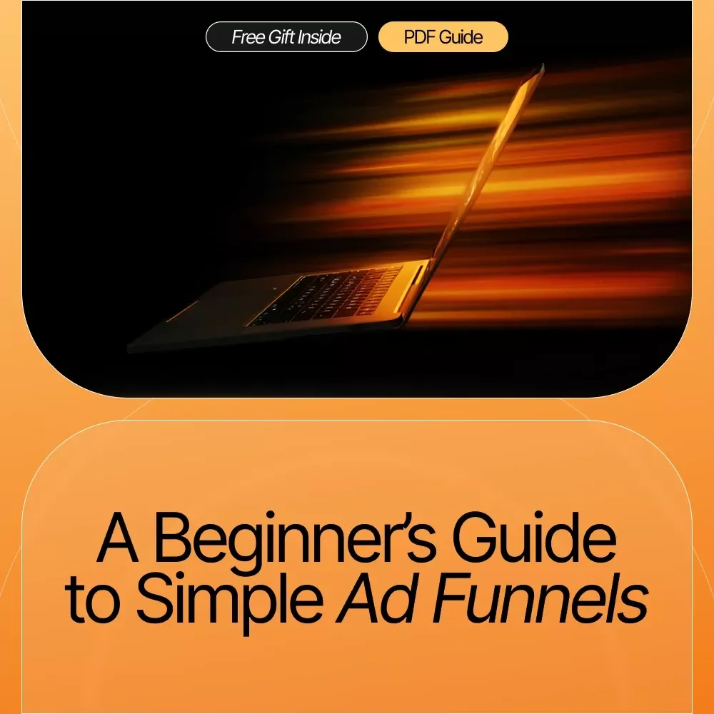 A Beginner’s Guide to Simple Ad Funnels | Digital Marketing eBook for Beginners | Learn simple ads funnels for beginners | Etsy-Style Instant Download