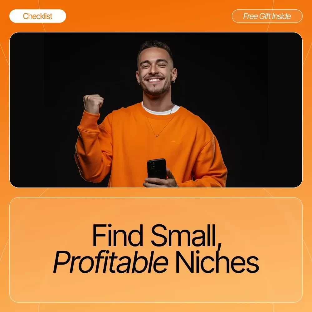 Your Quick-Action Checklist for Finding Small, Profitable Niches | Digital Download for Entrepreneurs & Creators | Discover Hidden Markets and offer ideas for small niches | Step-by-Step Research & Validation Guide | Instant PDF