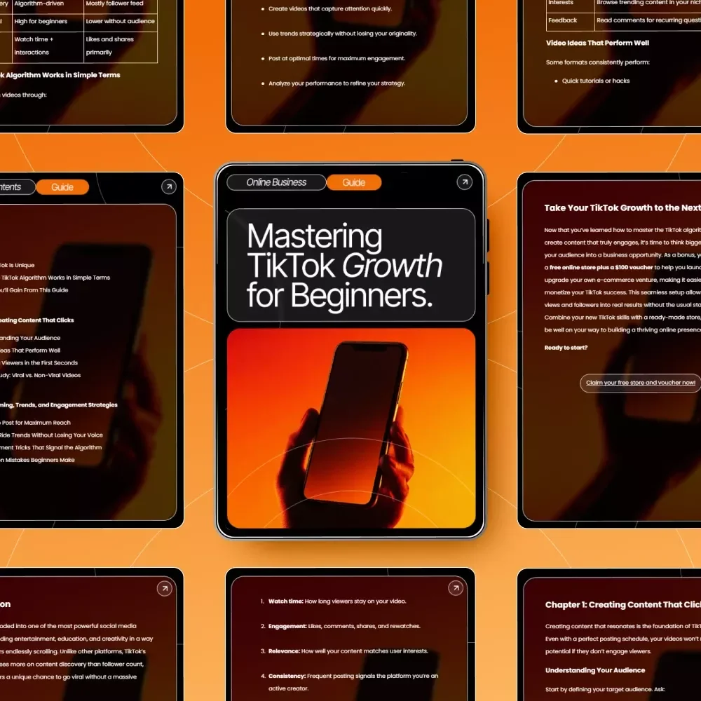 Mastering TikTok Growth for Beginners: A Complete Guide to Understanding the TikTok Algorithm and Growing Your Audience
