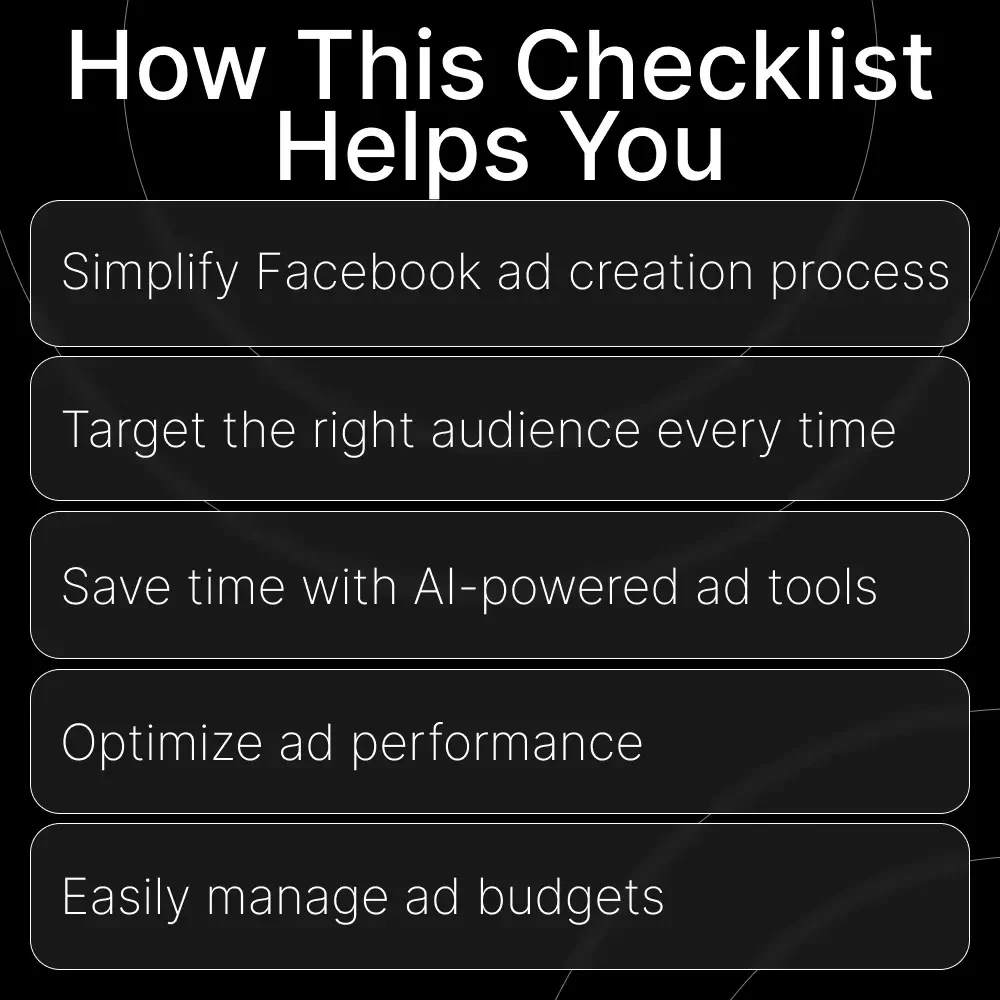 Quick & Easy Facebook Ads Checklist - A Step-by-Step Guide for Effective Ads