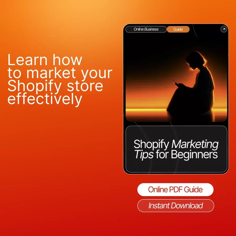 Shopify Marketing Tips for Beginners | Digital Guide for New Store Owners, Creators & Entrepreneurs | Learn How to Drive Traffic, Boost Sales & Grow Online