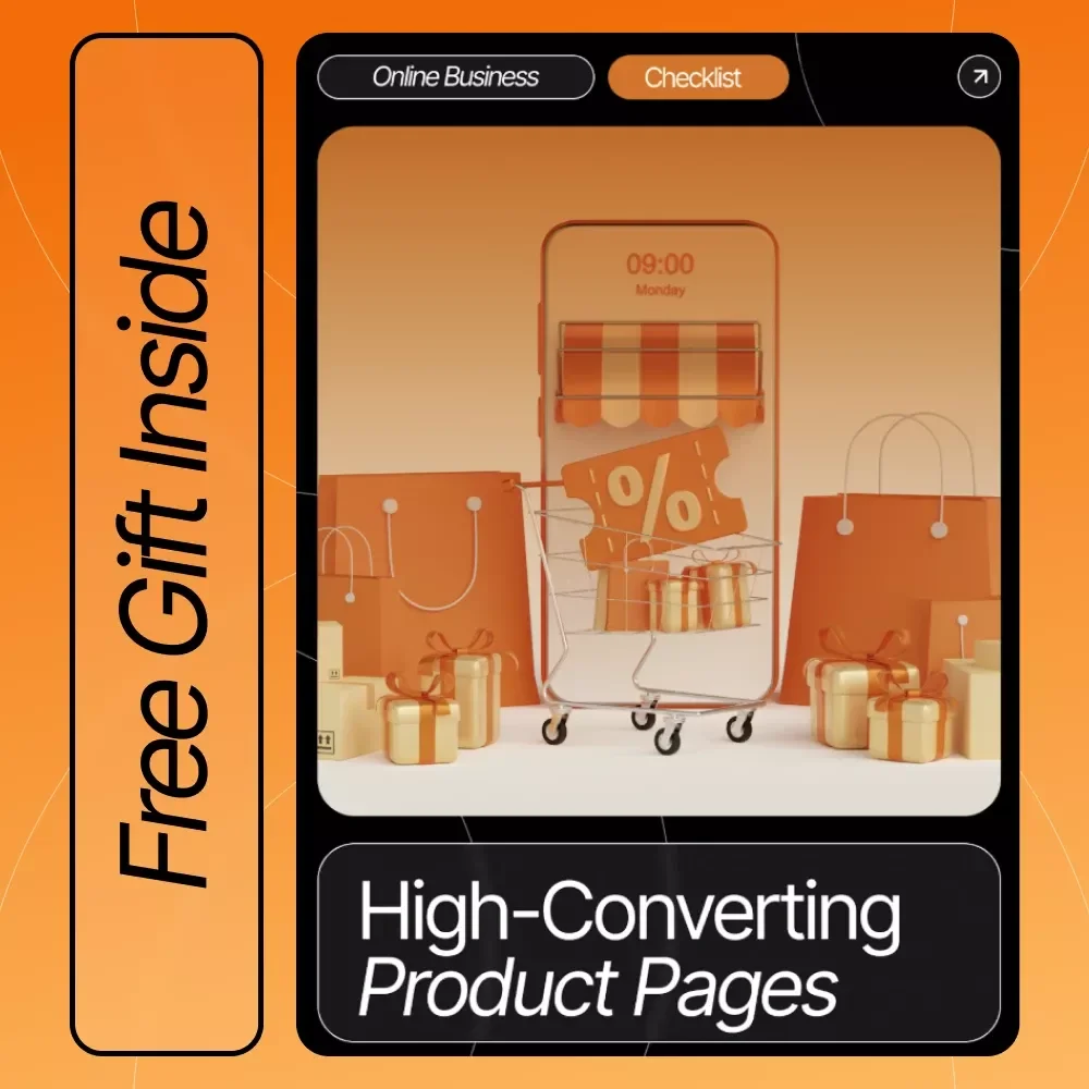 High-Converting Product Pages | Step-by-Step Checklist with Product Page Tips for Beginners | Digital Download for Online Sellers and Small Business Owners