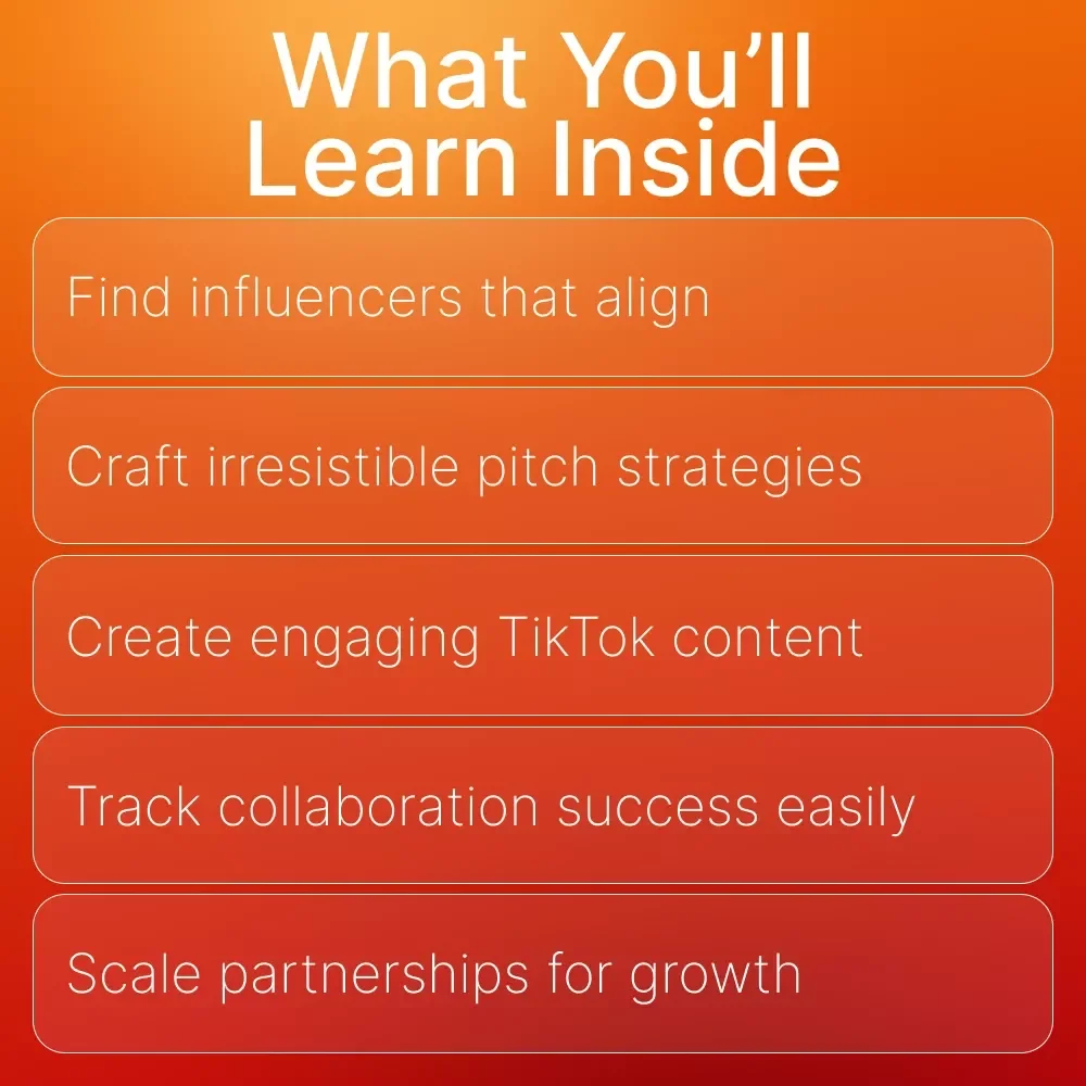 A Beginner’s Journey to TikTok Influencer Collaborations Guide for Beginners | Digital Download
