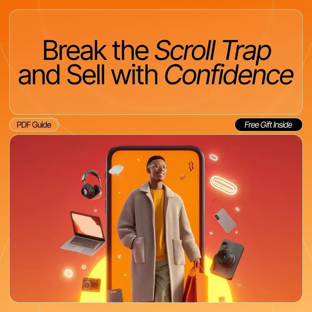 Break the Scroll Trap and Sell with Confidence | Fix Common Social Commerce Mistakes Beginners Make | Digital Download eBook for Creators and Small Business Owners