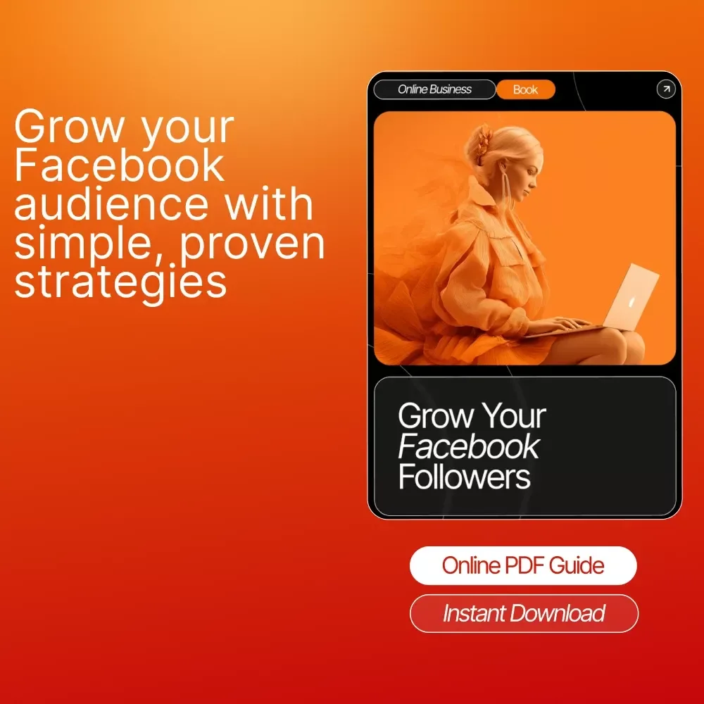 Grow Your Facebook Followers — Social Media Growth Guide, Facebook Marketing eBook, Digital Download for Small Business Owners