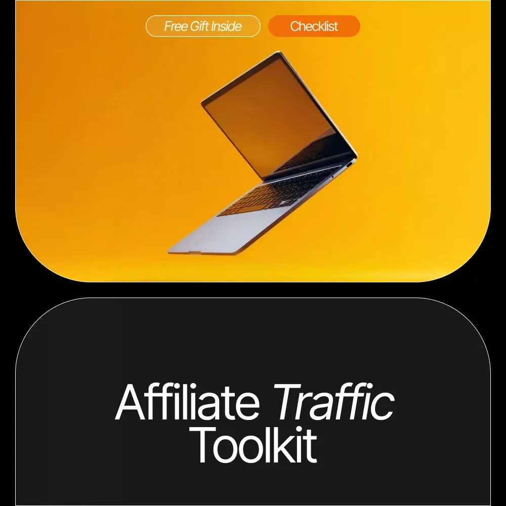 Affiliate Traffic Toolkit | Digital Checklist for Beginners | Step-by-Step affiliate traffic tips for newbies | Drive Clicks, Grow Your Audience & Boost Earnings | Instant Download PDF