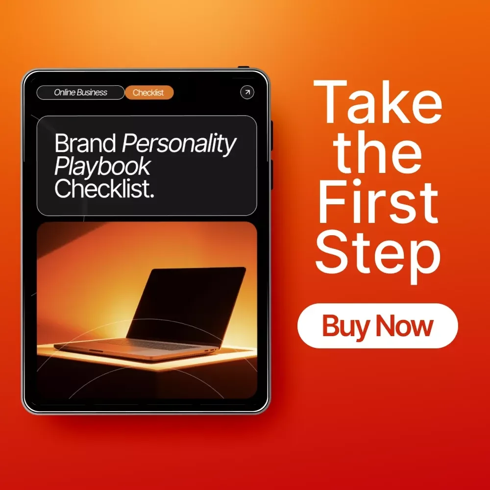 Brand Personality Playbook Checklist | Build Your Unique Brand Vibe | Brand Personality Ideas for Creators & Small Business Owners | Digital Download Branding Tool