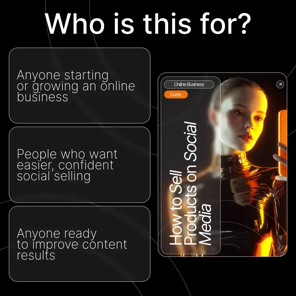 How to Sell Products on Social Media | Ultimate Social Selling Guide for Beginners & Small Business Owners | Digital Download