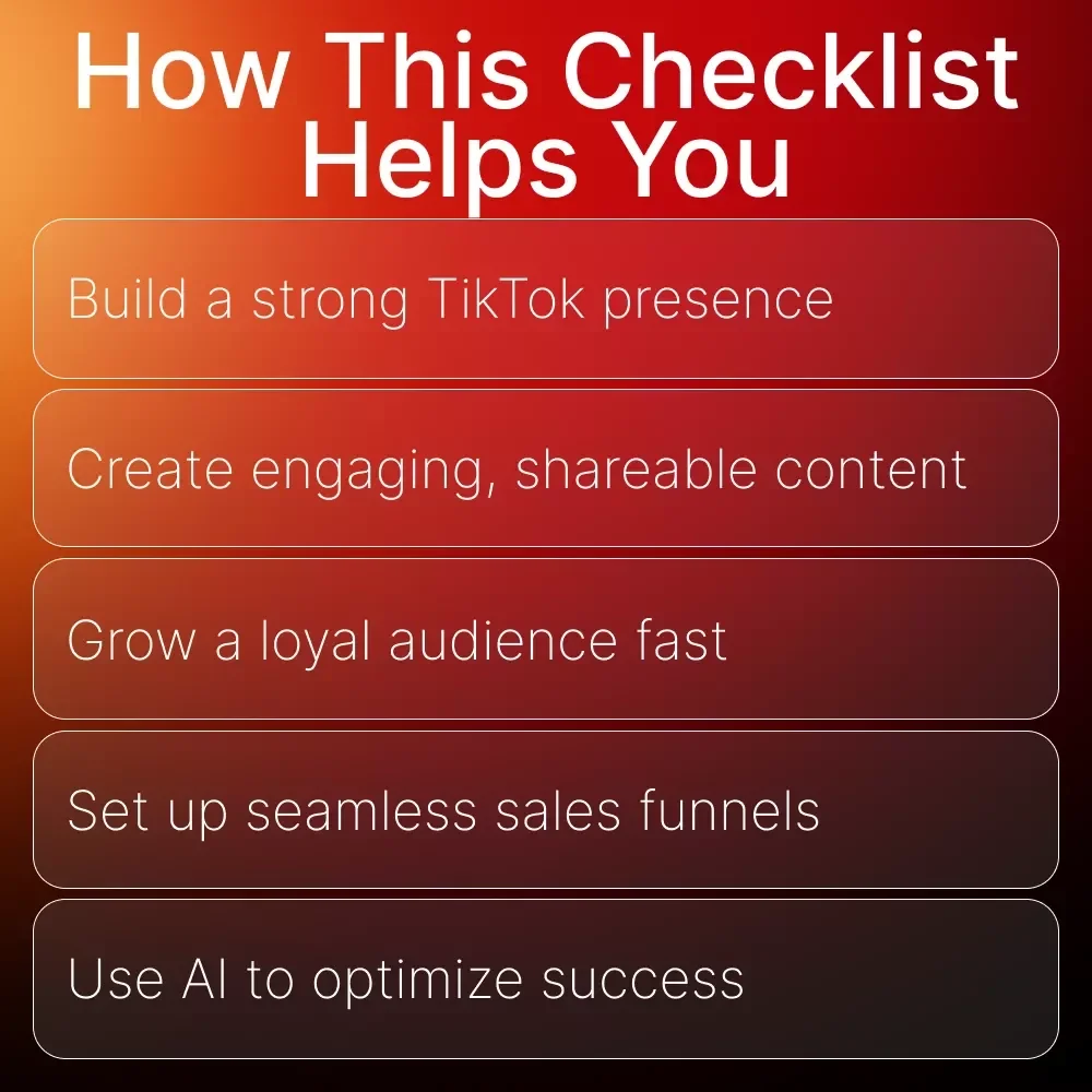 TikTok Selling Starter Checklist: How to Start Selling on TikTok with Confidence