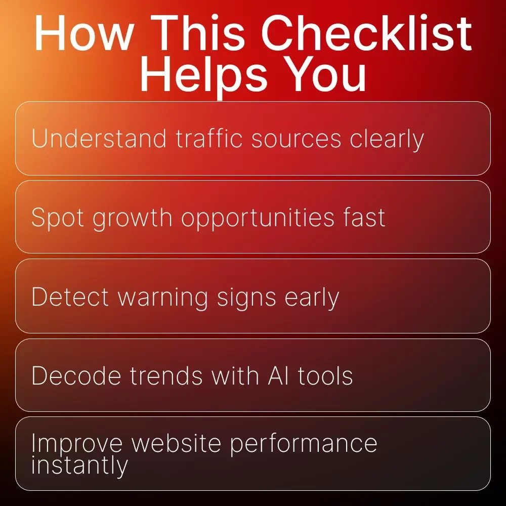 Traffic Patterns Made Simple: The Ultimate Checklist for Beginners to Understand Website Traffic