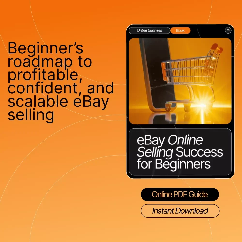 eBay Online Selling Success for Beginners – Complete Etsy-Style eBook Guide for New Sellers | ebay online business basics for beginners | Digital Download