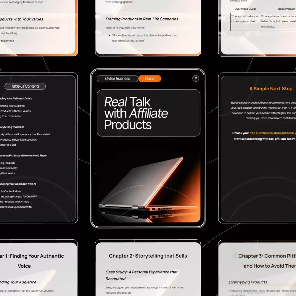 Real Talk with Affiliate Products | Authentic Affiliate Marketing Guide | How to Talk About Affiliate Products Authentically | Digital Download for Creators & Bloggers
