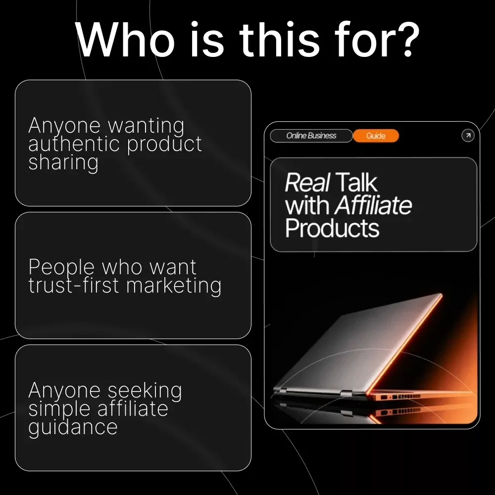 Real Talk with Affiliate Products | Authentic Affiliate Marketing Guide | How to Talk About Affiliate Products Authentically | Digital Download for Creators & Bloggers