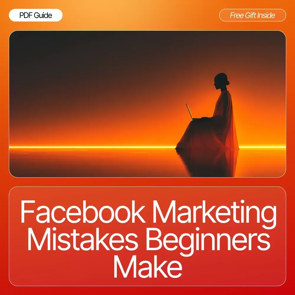 Facebook Marketing Mistakes Beginners Make – Digital Marketing Guide, Social Media Strategy eBook, Facebook Ads Beginner Checklist, Small Business Growth PDF