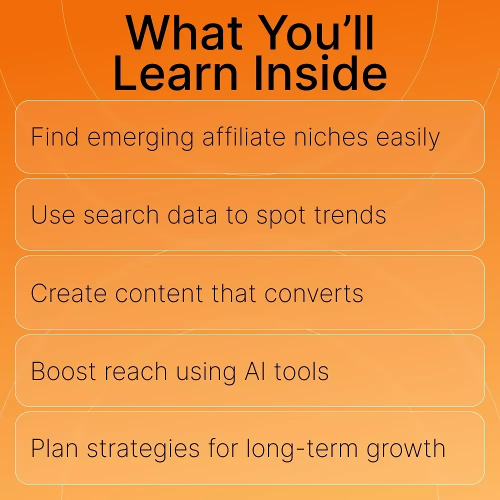 Affiliate Search Trends 2026 | Digital Marketing Guide for Bloggers & Creators | Discover Profitable Niches and affiliate search topics 2026 | AI-Powered Research & Strategy | Instant Download PDF