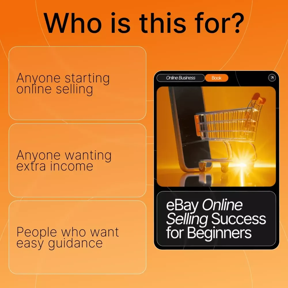 eBay Online Selling Success for Beginners – Complete Etsy-Style eBook Guide for New Sellers | ebay online business basics for beginners | Digital Download