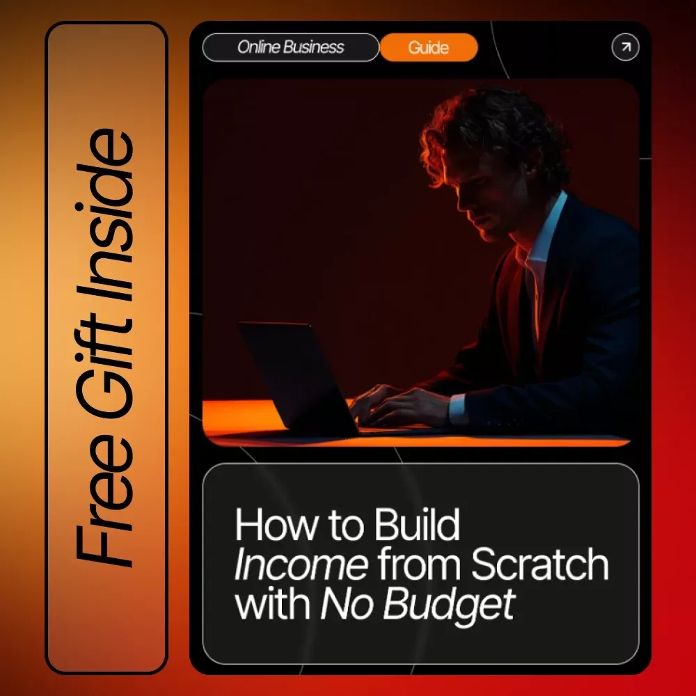 How to Build Income from Scratch with No Budget Guide | Beginner-Friendly Digital Download | Affiliate Marketing Starter Guide | Learn how to start affiliate marketing with no money